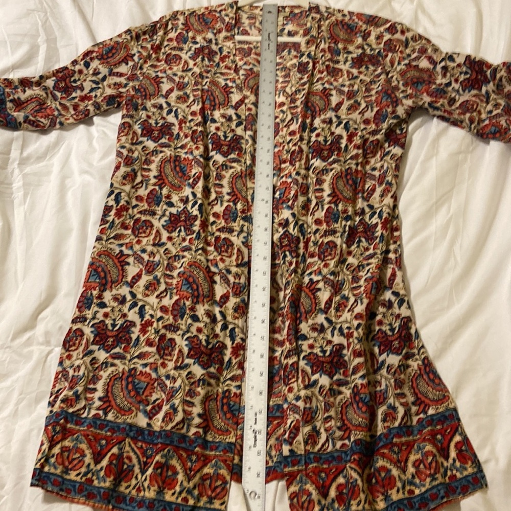 Lucky Women’s Komono Paisley print EUC Size M Cute, fun lightweight material - Picture 11 of 13
